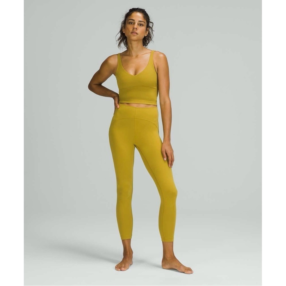 Lululemon | Instill High-Rise Tight 25" Auric Gold Size 6